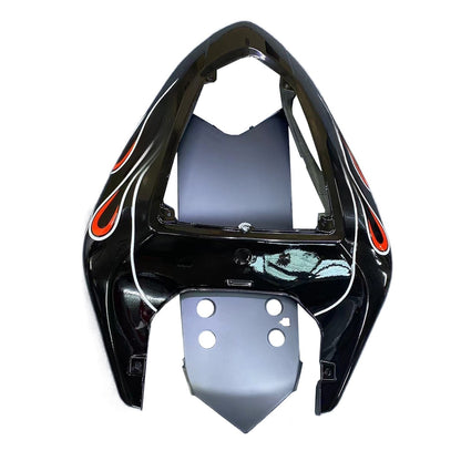 Carene 2006-2007 Kawasaki ZX 10R Nero Rosso Fiamma Racing Generico