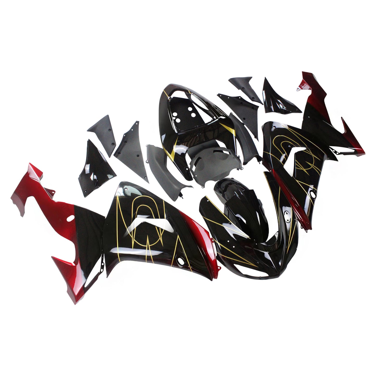 Kit carenatura per Kawasaki ZX10R 2006-2007 Generico