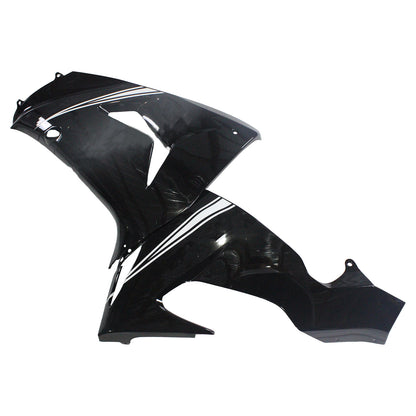 Amotopart Kawasaki ZX10R 2006-2007 Glossy Black con kit di vendita a logo Ninja