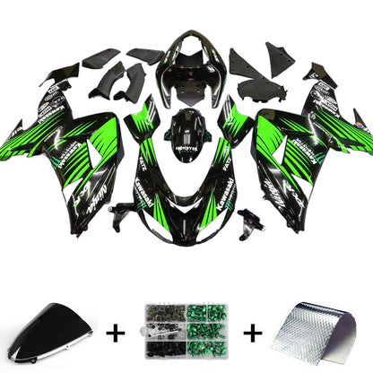 Amotopart Kawasaki ZX10R 2006-2007 Kit carena Carrozzeria Plastica ABS