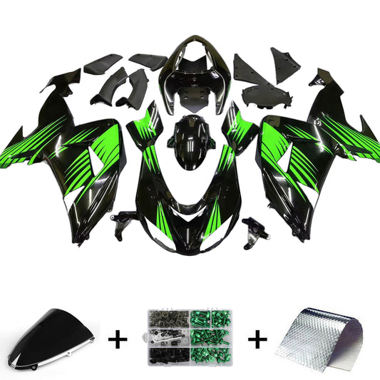 Amotopart Kawasaki ZX10R 2006-2007 Kit carena Carrozzeria Plastica ABS