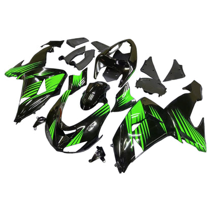 Amotopart Kawasaki ZX10R 2006-2007 Kit carena Carrozzeria Plastica ABS
