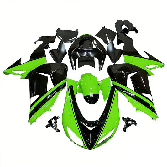 Amotopart Kawasaki ZX10R 2006-2007 Kit carena Carrozzeria Plastica ABS