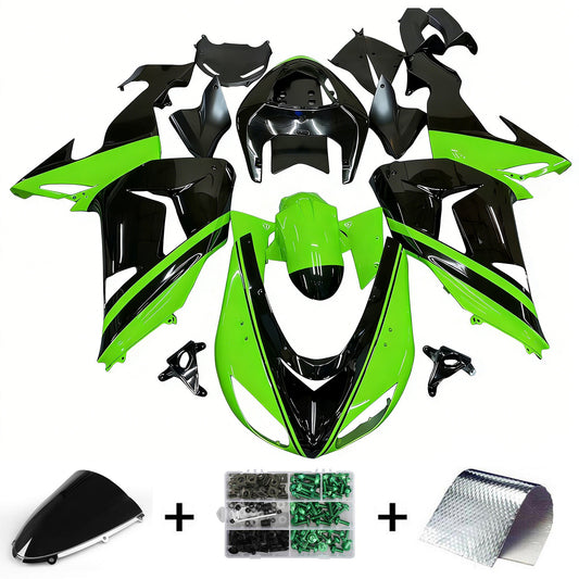 Amotopart Kawasaki ZX10R 2006-2007 Kit carena Carrozzeria Plastica ABS
