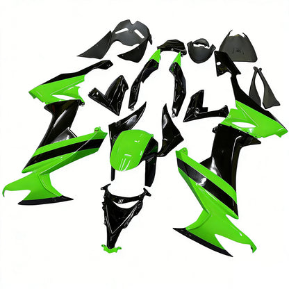 Carene 2008-2010 Kawasaki ZX10R Verde Nero ZX10R Generico