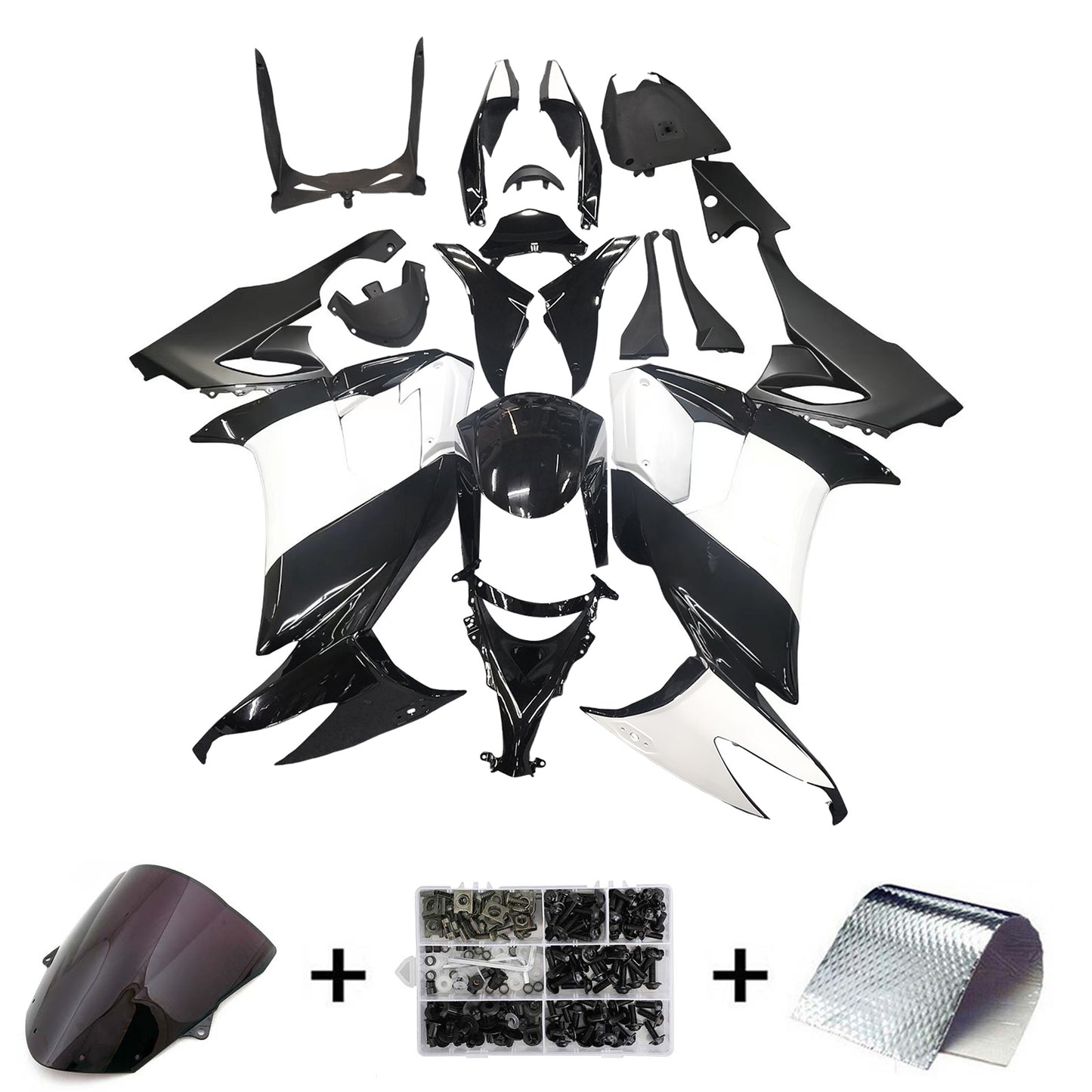 Kit carenatura per Kawasaki ZX10R 2008-2010 Generico