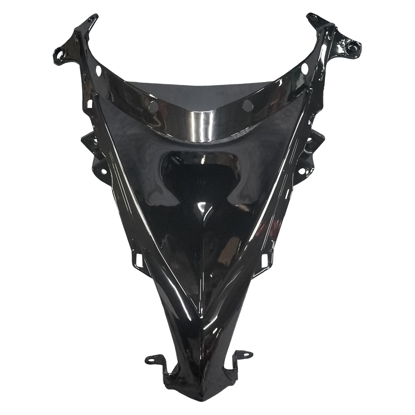 Amotopart Kawasaki ZX10R 2008-2010 Nero con kit di rivestimento a logo graffio