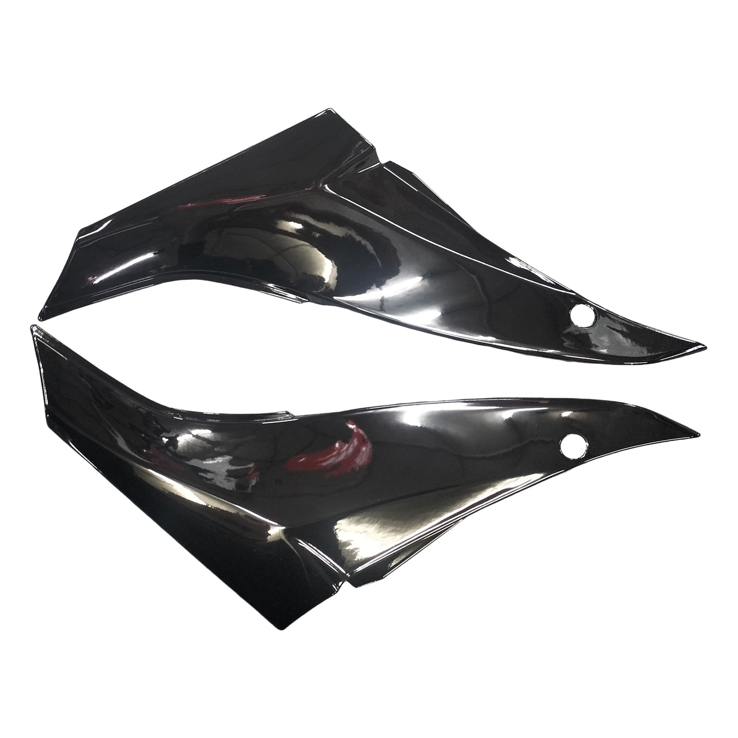 Amotopart Kawasaki ZX10R 2008-2010 Nero con kit di rivestimento a logo graffio