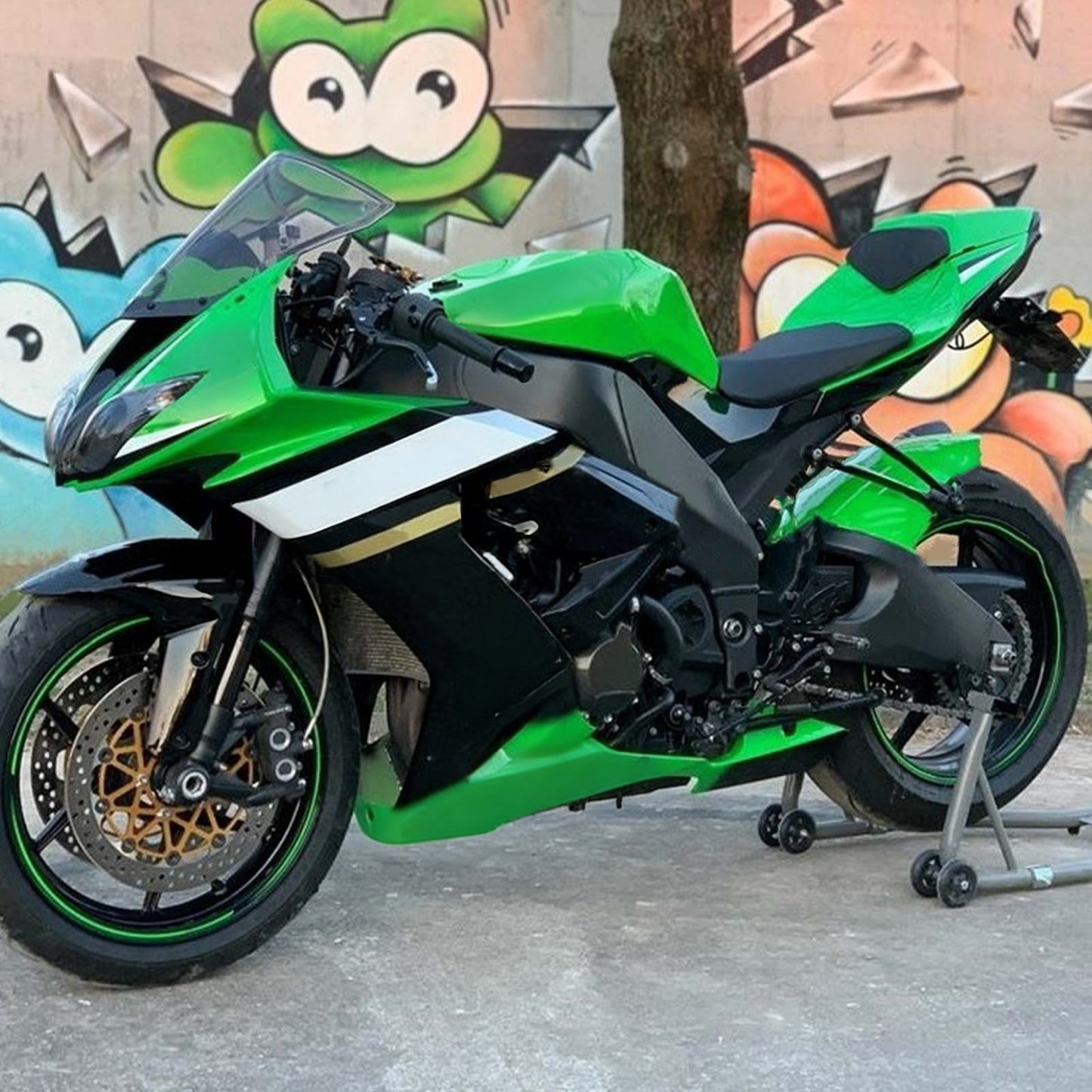 Kit carenatura per Kawasaki ZX10R 2008-2010 Generico