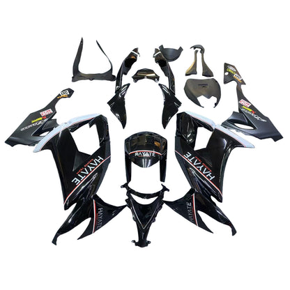 Amotopart Kawasaki ZX10R 2008-2010 Kit carena Carrozzeria Plastica ABS