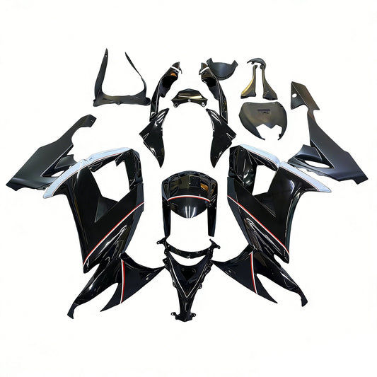 Amotopart Kawasaki ZX10R 2008-2010 Kit carena Carrozzeria Plastica ABS