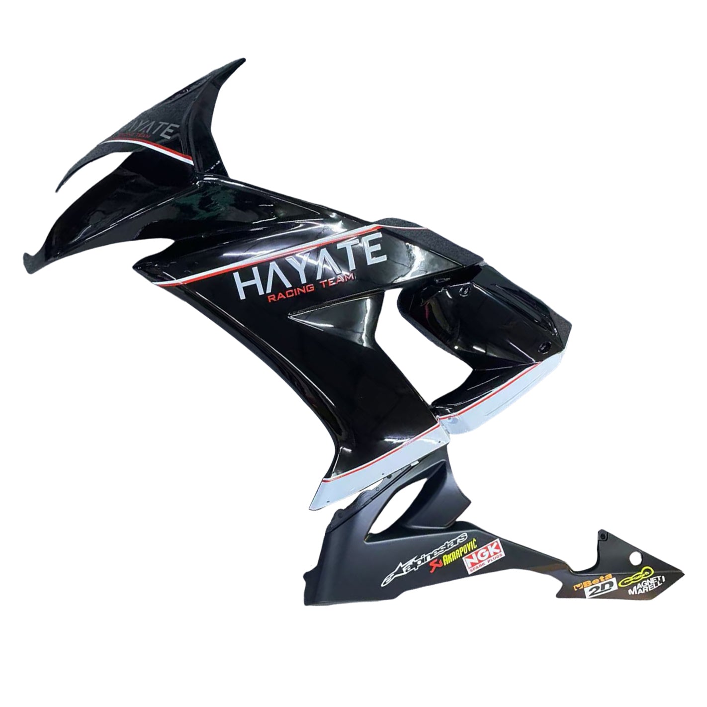 Amotopart Kawasaki ZX10R 2008-2010 Kit carena Carrozzeria Plastica ABS