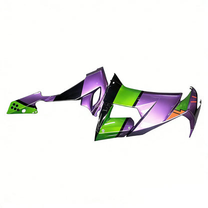 Amotopart Kawasaki ZX10R 2008-2010 Kit carena Carrozzeria Plastica ABS