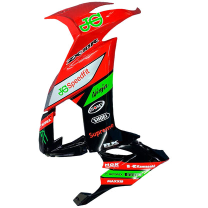 Amotopart Kawasaki ZX10R 2008-2010 Kit carena Carrozzeria Plastica ABS