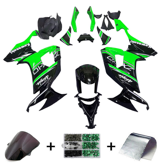 Amotopart Kawasaki ZX10R 2008-2010 Kit carena Carrozzeria Plastica ABS