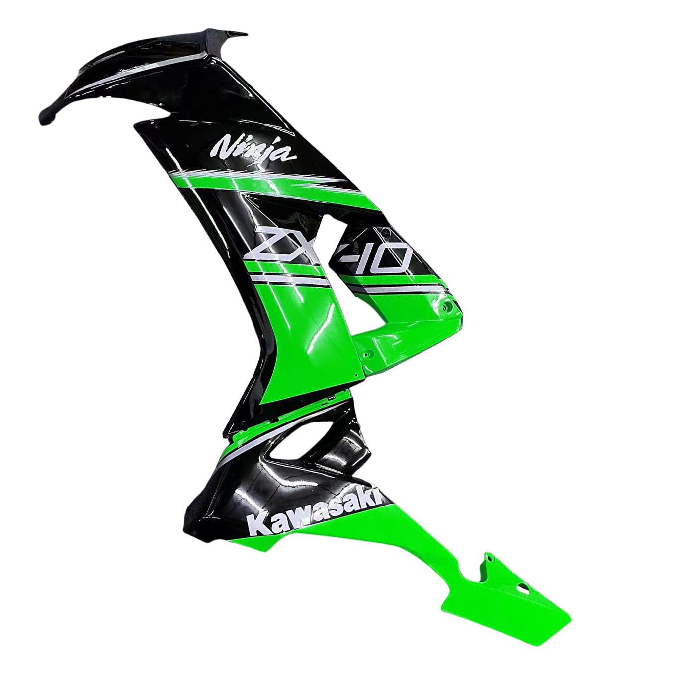 Amotopart Kawasaki ZX10R 2008-2010 Kit carena Carrozzeria Plastica ABS