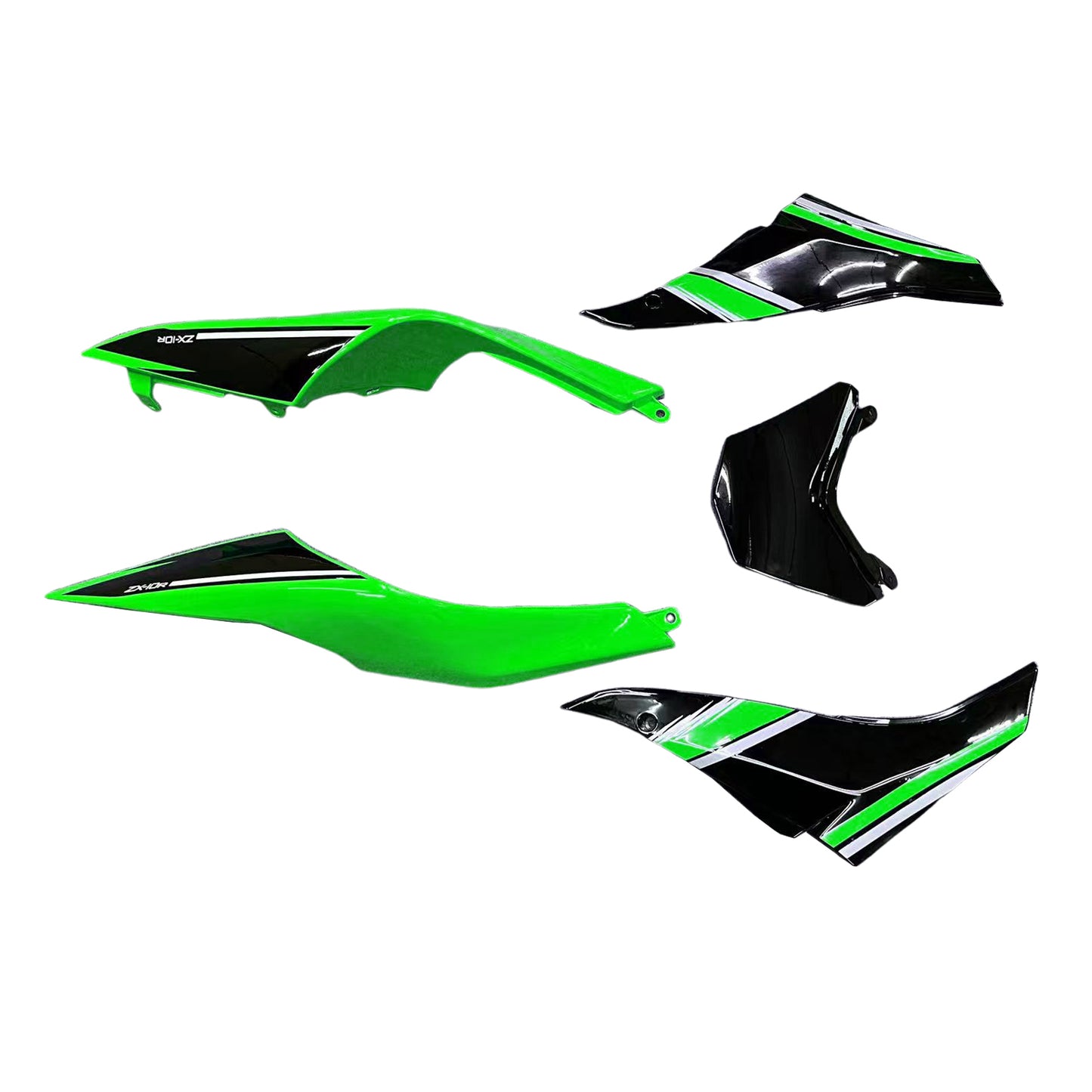 Amotopart Kawasaki ZX10R 2008-2010 Kit carena Carrozzeria Plastica ABS