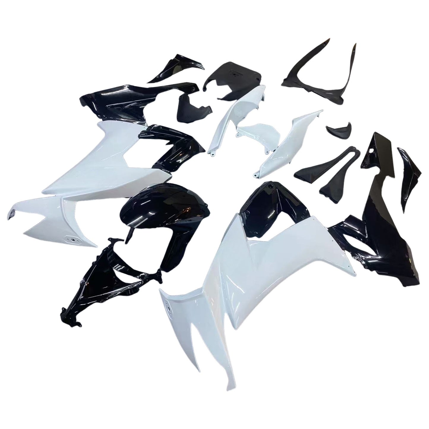 Amotopart Kawasaki ZX10R 2008-2010 Kit carena Carrozzeria Plastica ABS