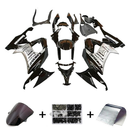 Amotopart Kawasaki ZX10R 2008-2010 Kit carena Carrozzeria Plastica ABS