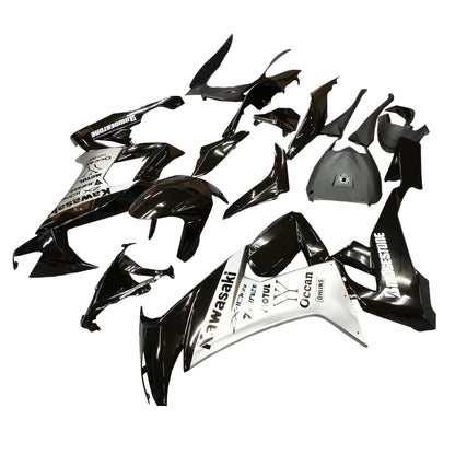 Amotopart Kawasaki ZX10R 2008-2010 Kit carena Carrozzeria Plastica ABS