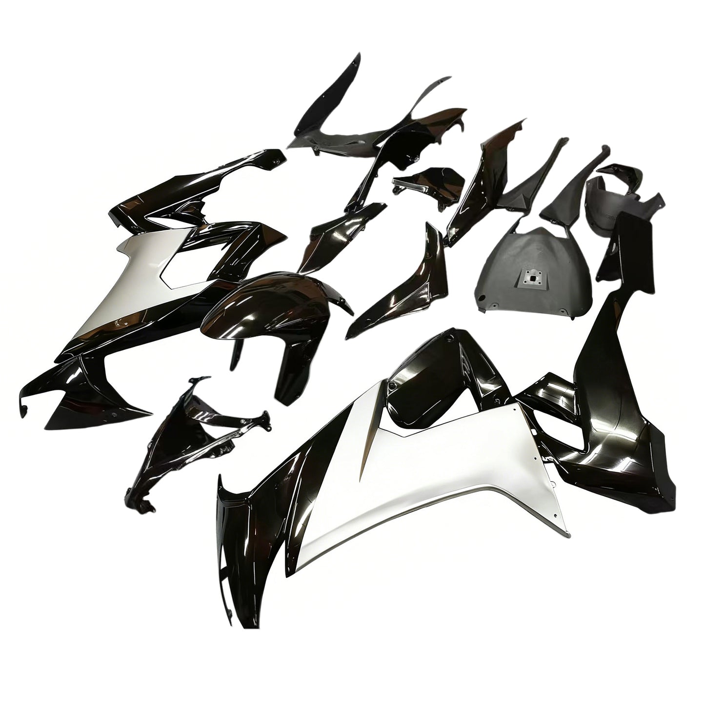Amotopart Kawasaki ZX10R 2008-2010 Kit carena Carrozzeria Plastica ABS