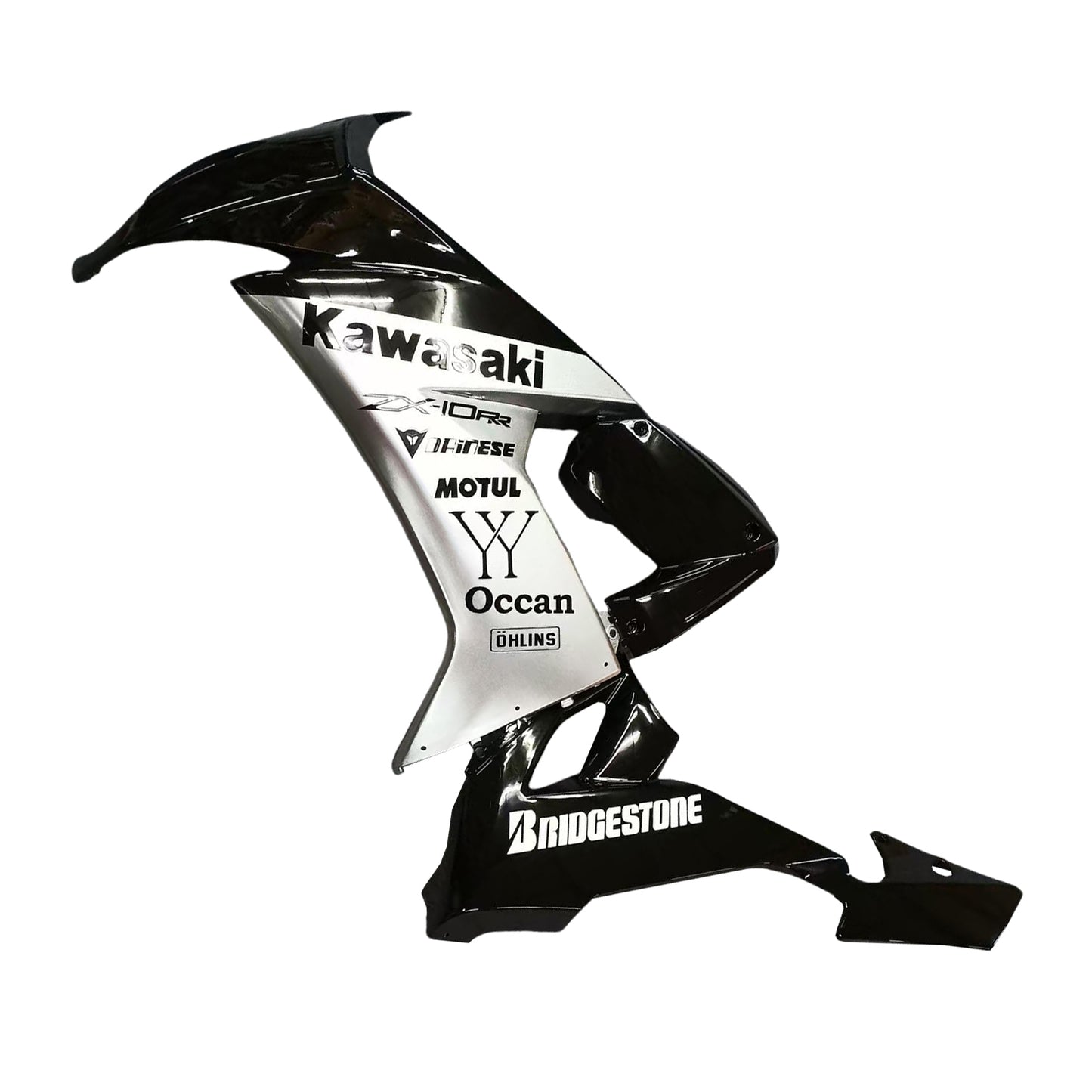 Amotopart Kawasaki ZX10R 2008-2010 Kit carena Carrozzeria Plastica ABS