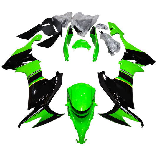 Amotopart Kawasaki ZX10R 2008-2010 Kit carena Carrozzeria Plastica ABS