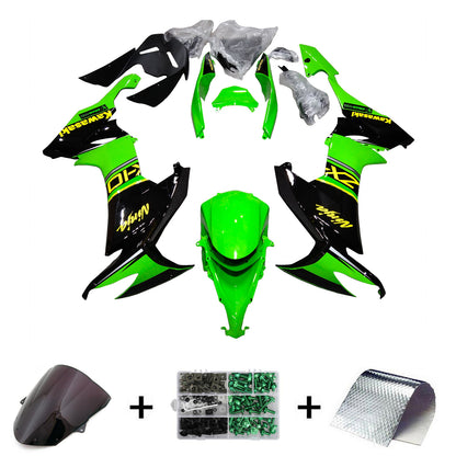 Amotopart Kawasaki ZX10R 2008-2010 Kit carena Carrozzeria Plastica ABS