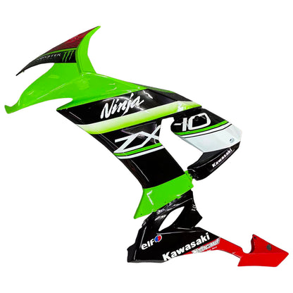 Amotopart Kawasaki ZX10R 2008-2010 Kit carena Carrozzeria Plastica ABS