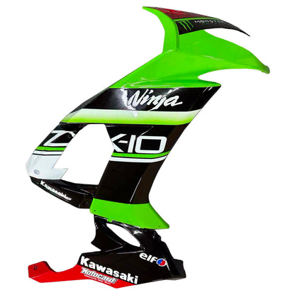 Amotopart Kawasaki ZX10R 2008-2010 Kit carena Carrozzeria Plastica ABS