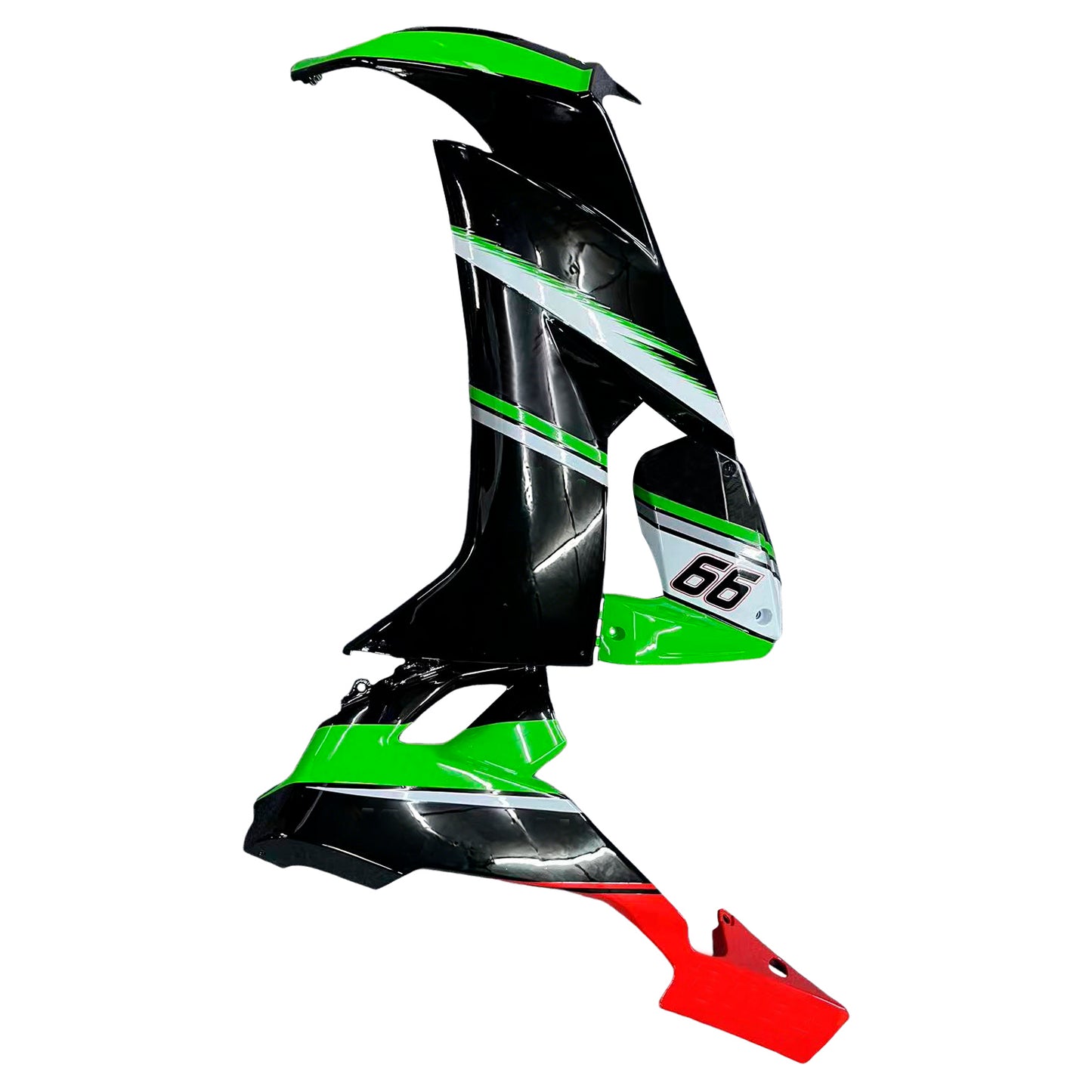 Amotopart Kawasaki ZX10R 2008-2010 Kit carena Carrozzeria Plastica ABS