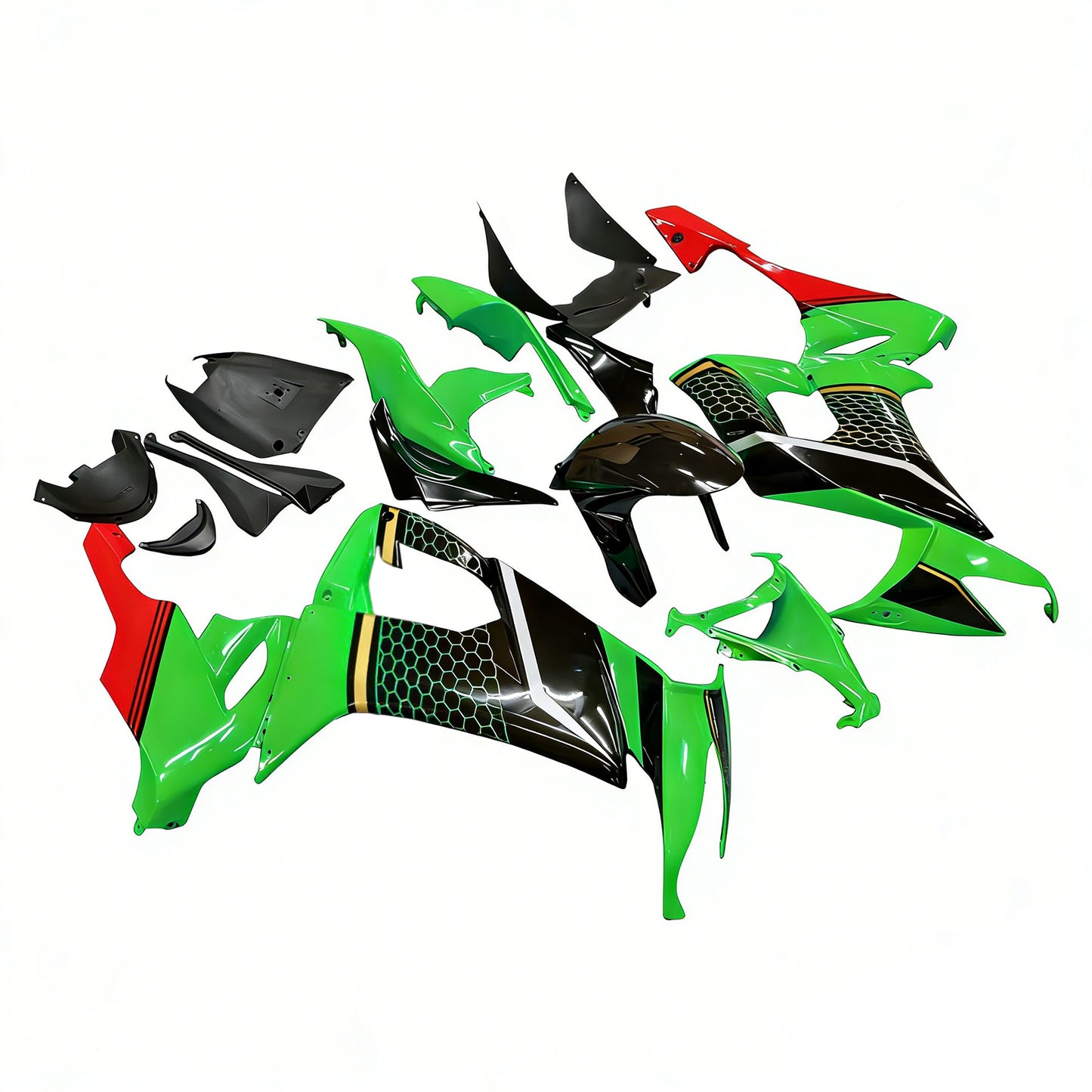 Kit carenatura iniezione Kawasaki ZX10R 2008-2010 Carrozzeria plastica ABS