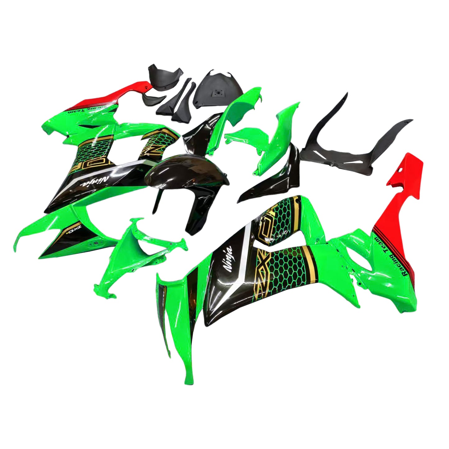 Kit carenatura iniezione Kawasaki ZX10R 2008-2010 Carrozzeria plastica ABS