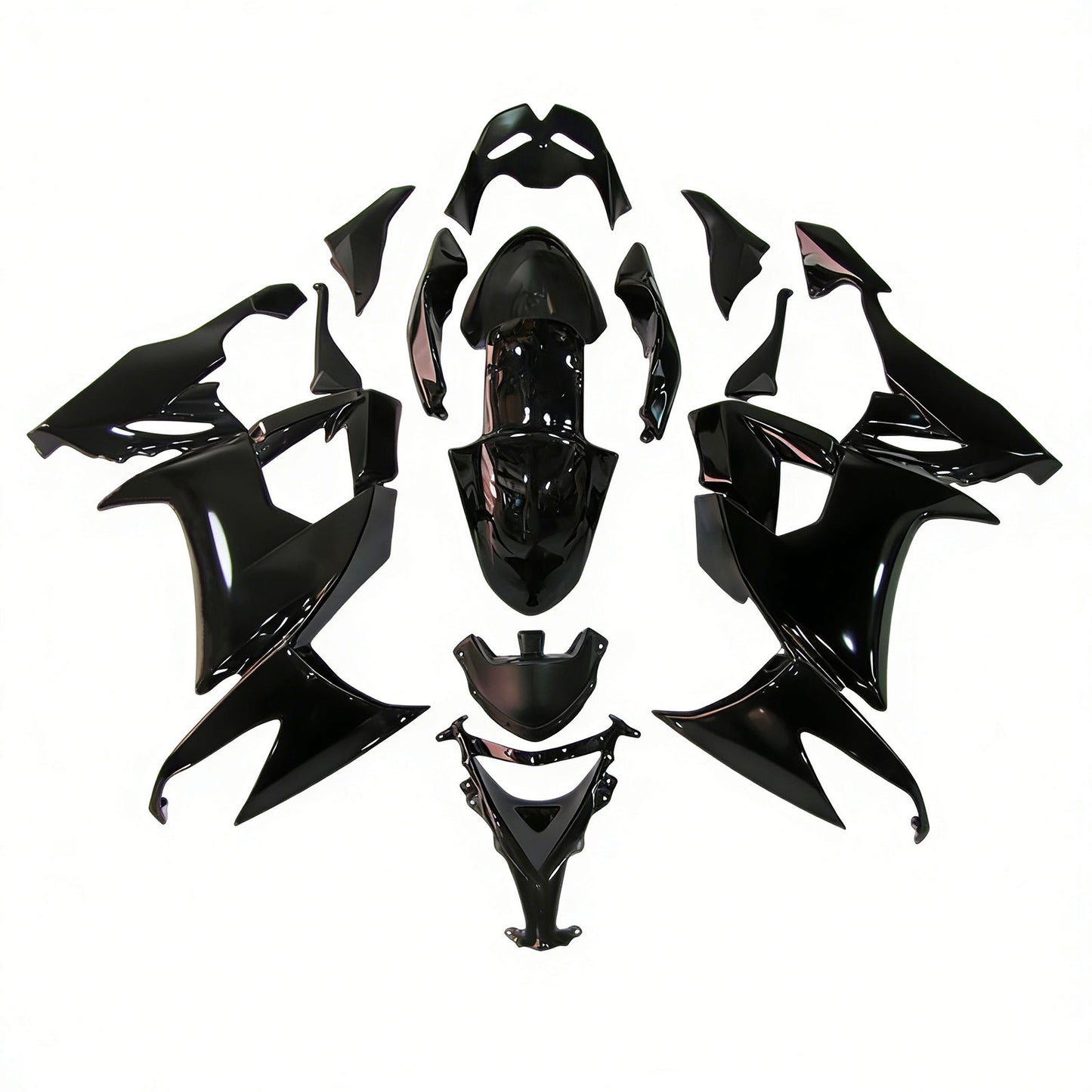 Kit carenatura iniezione Kawasaki ZX10R 2008-2010 Carrozzeria plastica ABS