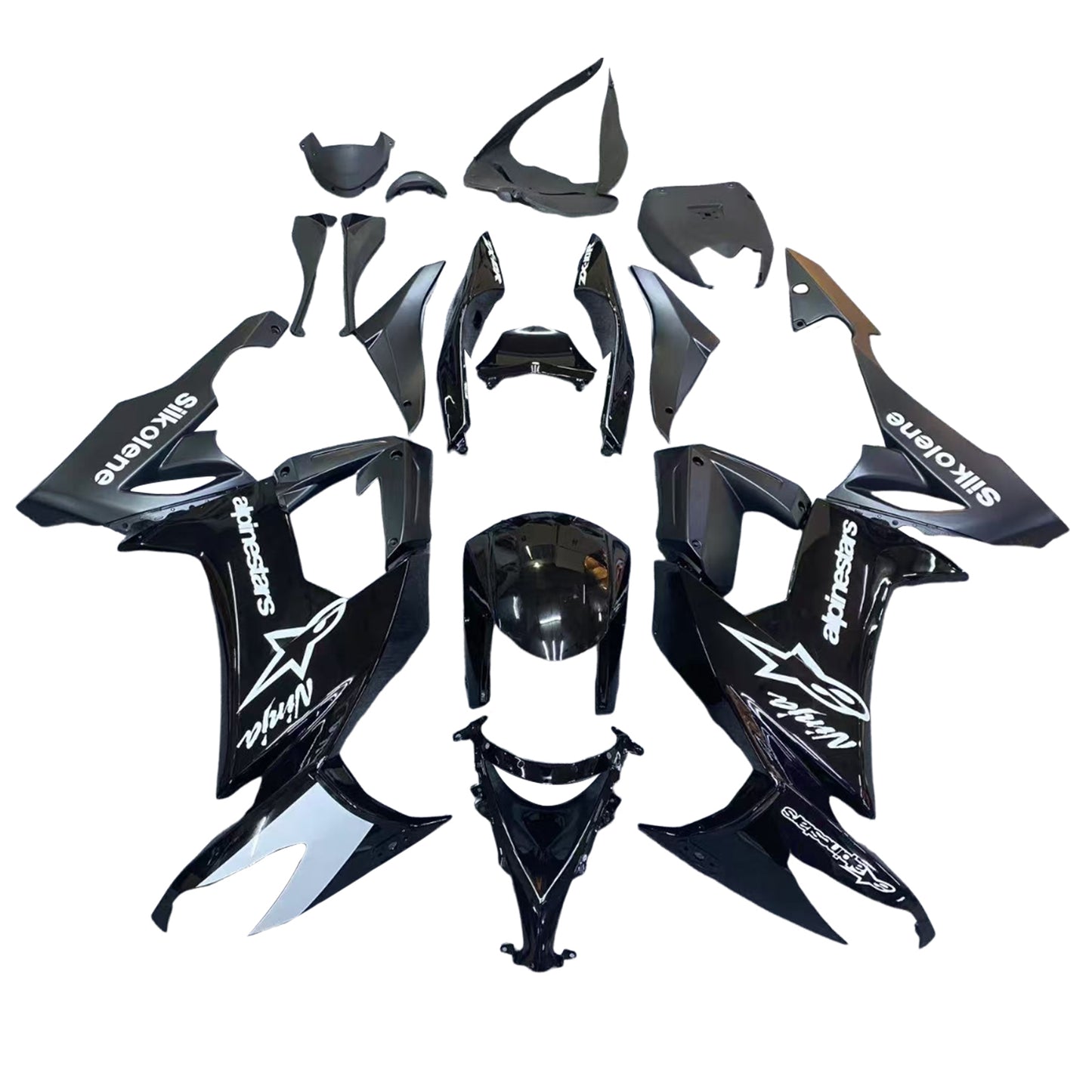Kit carenatura iniezione Kawasaki ZX10R 2008-2010 Carrozzeria plastica ABS