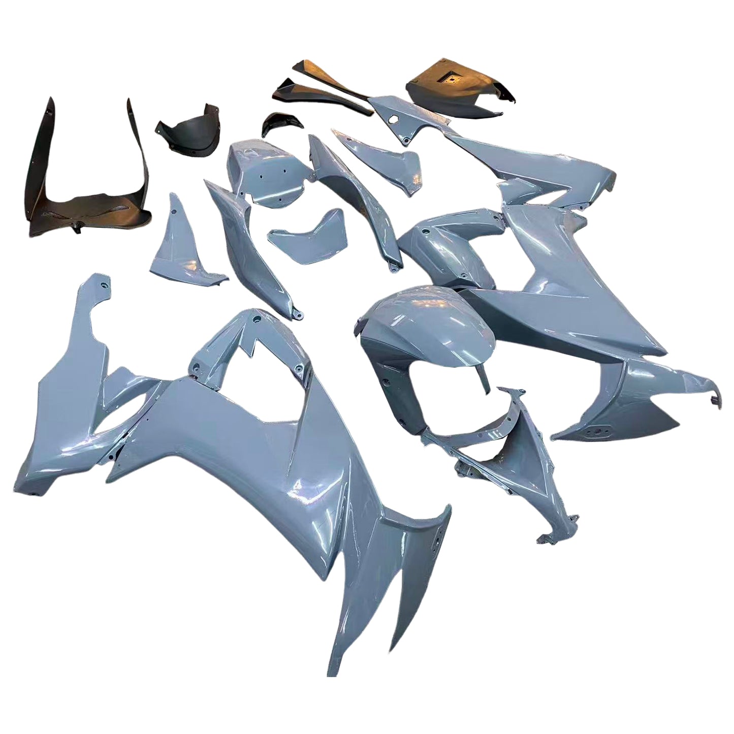 Kit carenatura iniezione in plastica ABS adatto per Kawasaki ZX10R 2008-2010