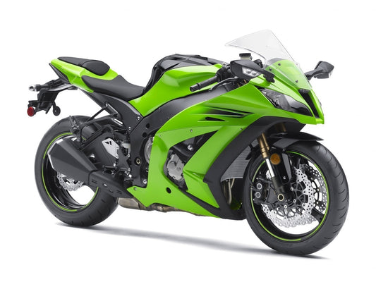 Carene 2011-2015 Plastiche Kawasaki ZX10R Ninja Green Generic