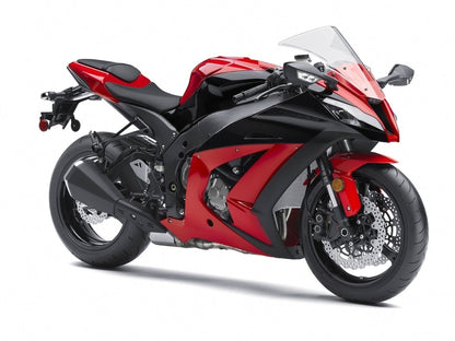 Carene 2011-2015 Plastiche Kawasaki ZX10R Ninja Red Racing Generic