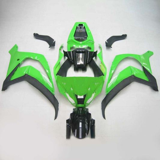 Carene 2011-2015 Plastiche Kawasaki ZX10R Ninja Green ZX10R Racing Generico