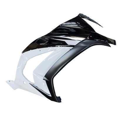 Per Ninja ZX10R 2011-2015 Bianco Carrozzeria Carenatura ABS Stampato Ad Iniezione Plastica Set 6 # Generico