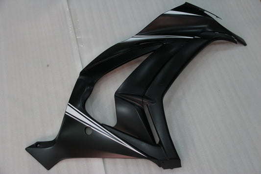 Per Ninja ZX10R 2011-2015 Nero Carrozzeria Carenatura ABS Stampato Ad Iniezione Plastica Set 11 # Generico