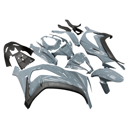 Amotopart Kawasaki ZX10R 2011-2015 Kit di rivestimento grigio