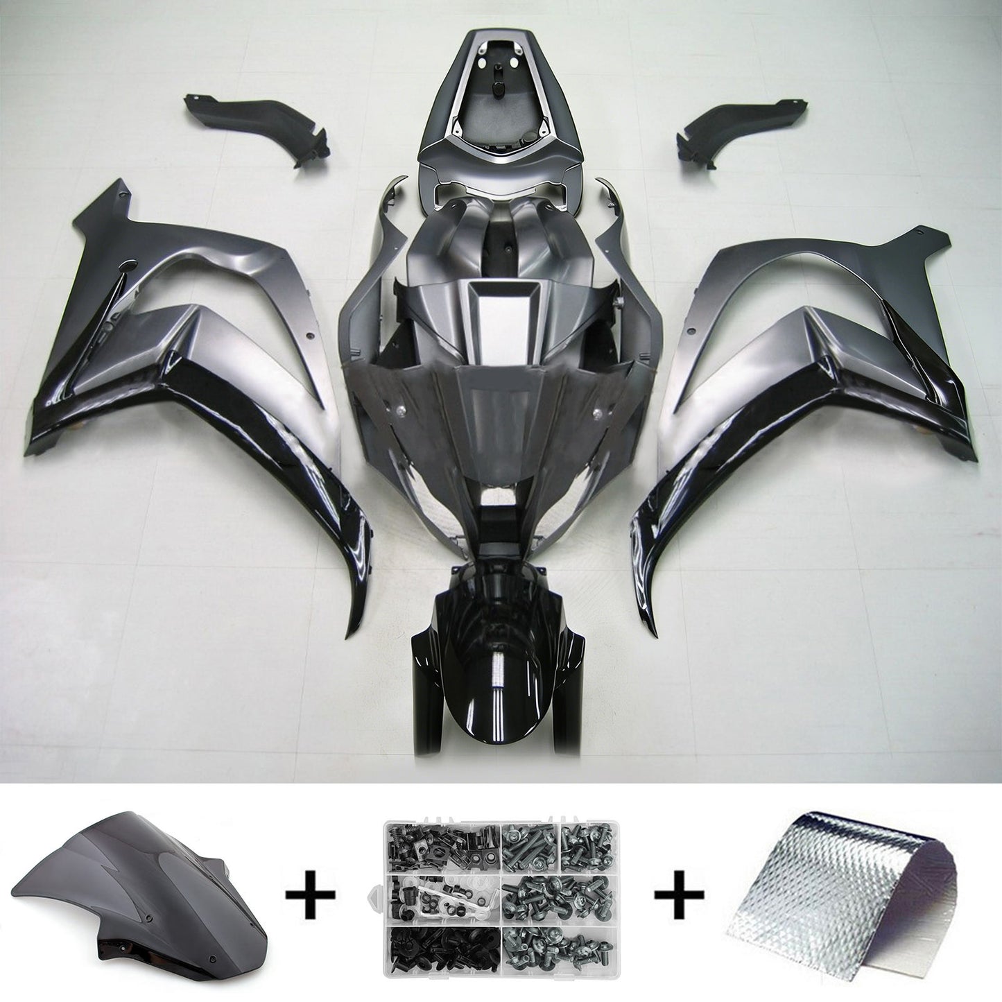 Amotopart Kawasaki ZX10R 2011-2015 Sliver Disch