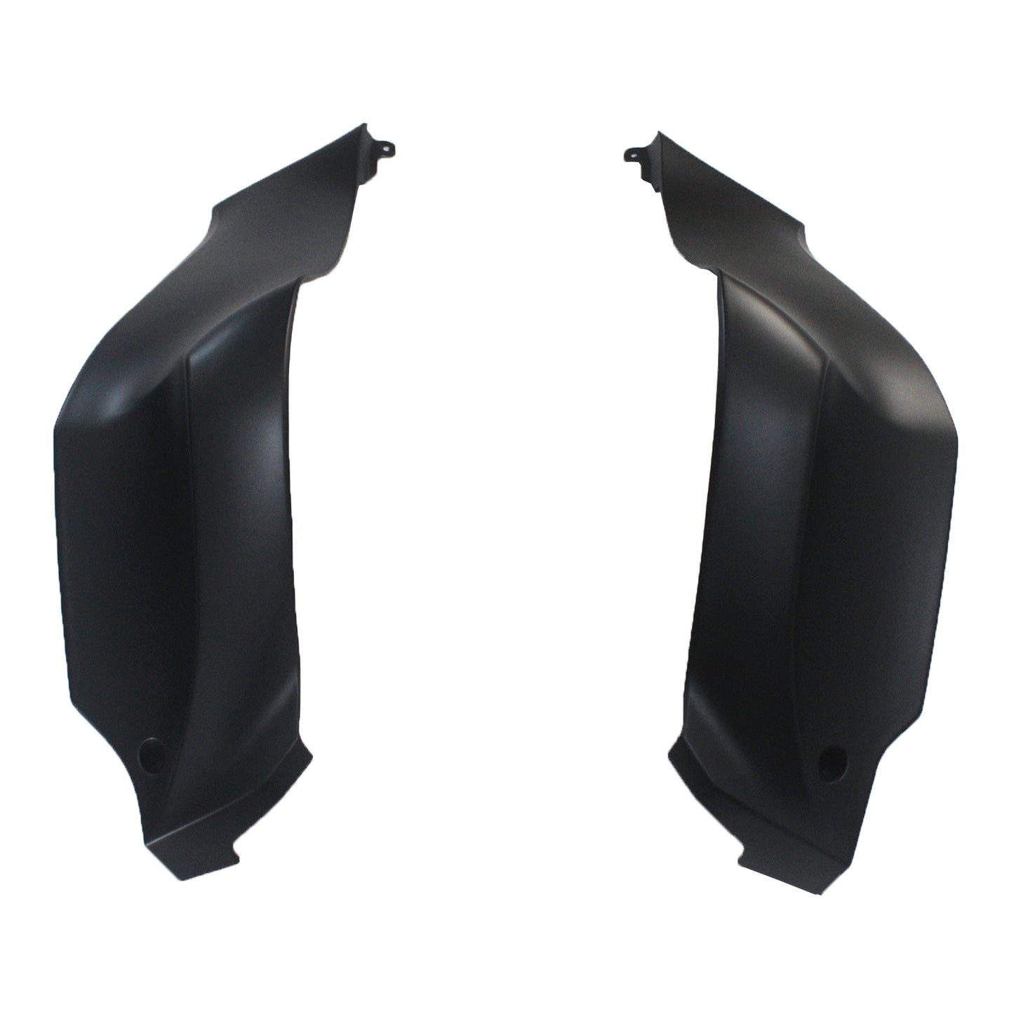 Amotopart Kawasaki ZX10R 2011-2015 Matt Schwarz con un kit di rivestimento adesivo dorato