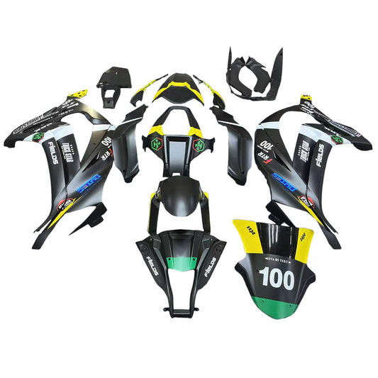 Amotopart Kawasaki ZX10R 2011-2015 Kit carena Carrozzeria Plastica ABS