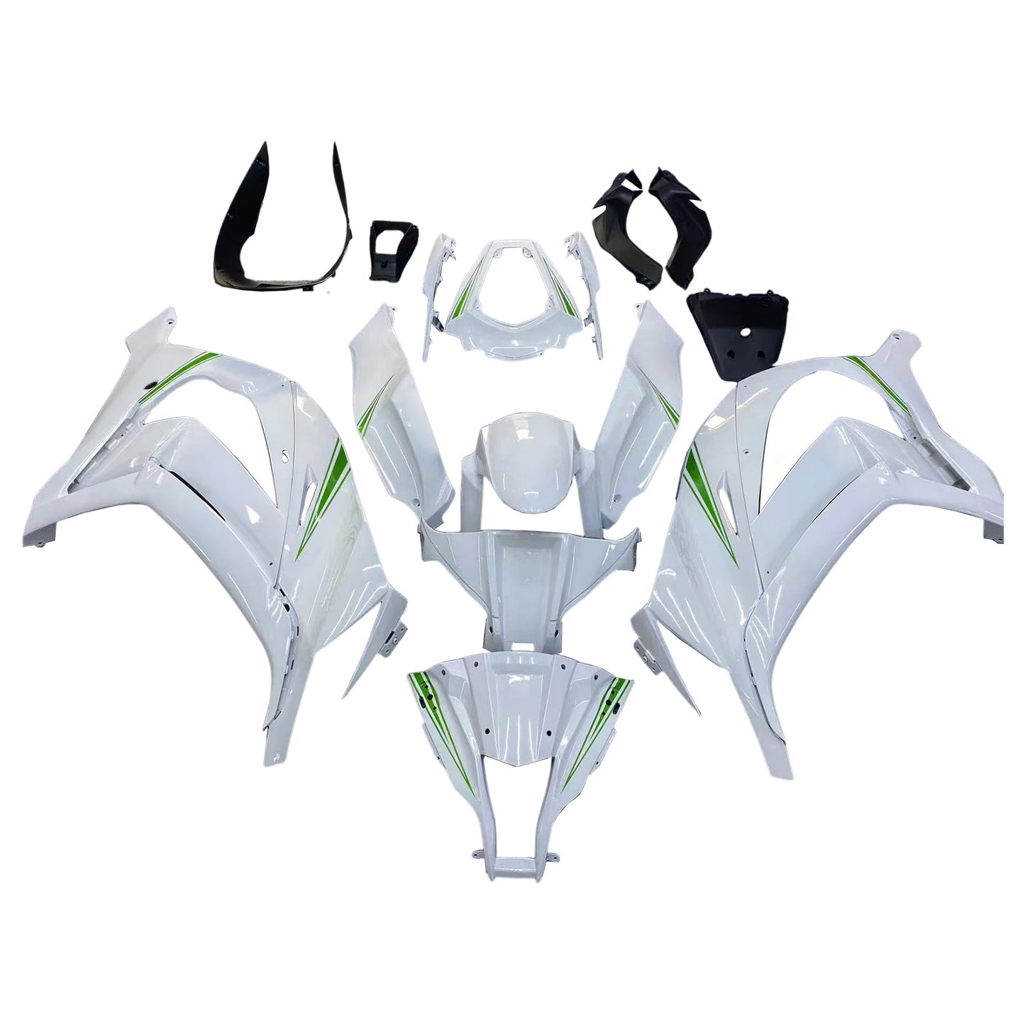 Amotopart Kawasaki ZX10R 2011-2015 Kit carena Carrozzeria Plastica ABS