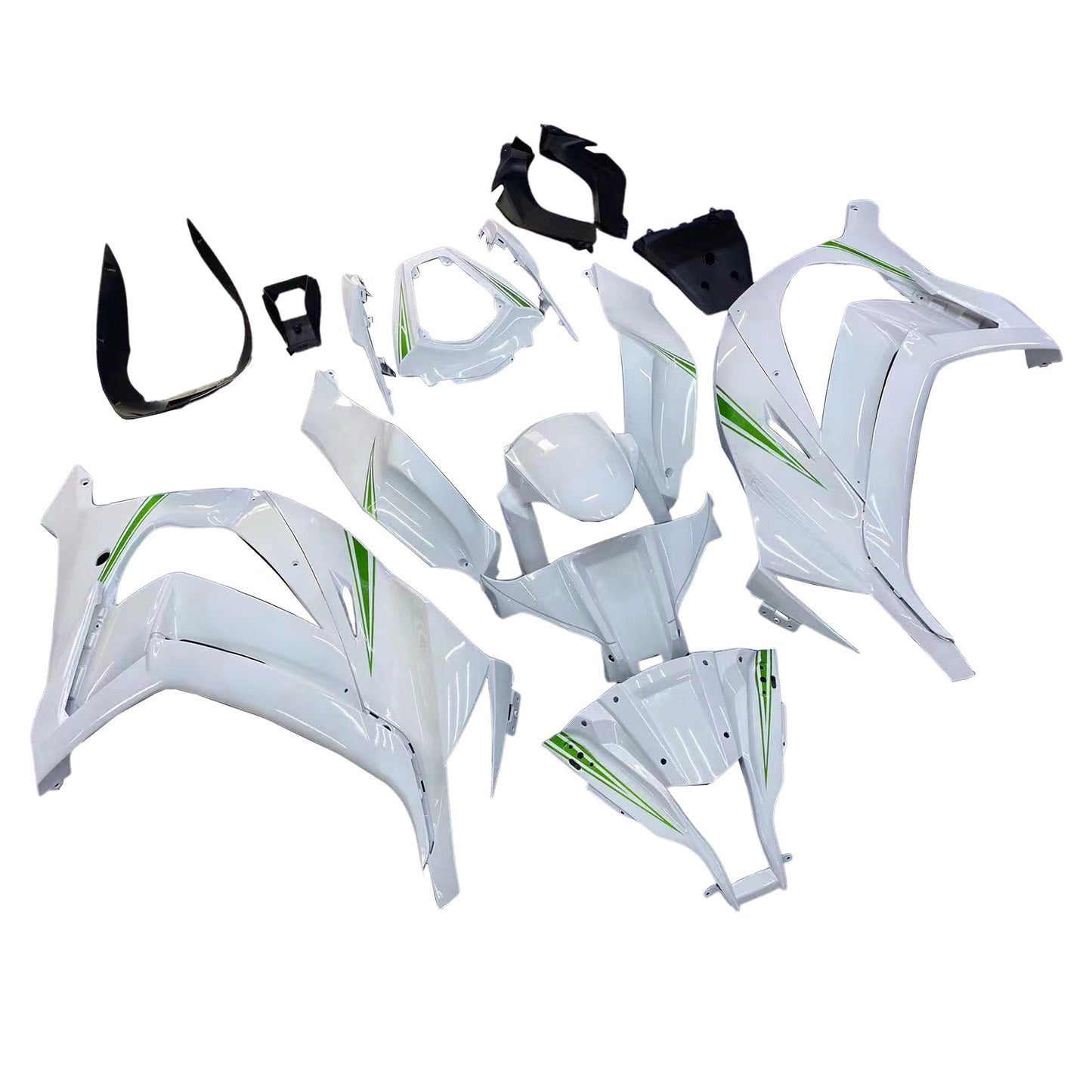 Amotopart Kawasaki ZX10R 2011-2015 Kit carena Carrozzeria Plastica ABS