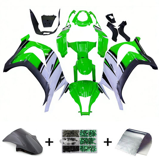 Amotopart Kawasaki ZX10R 2011-2015 Kit carena Carrozzeria Plastica ABS