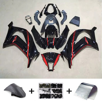 Kit carenatura iniezione in plastica ABS adatto per Kawasaki ZX10R 2011-2015
