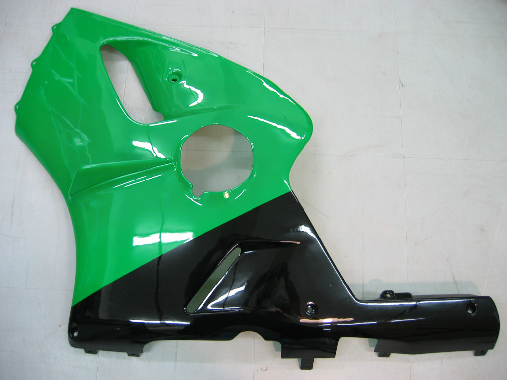 Carene 2000-2001 Kawasaki ZX12R Verde &amp; Nero ZX12R Racing Generico